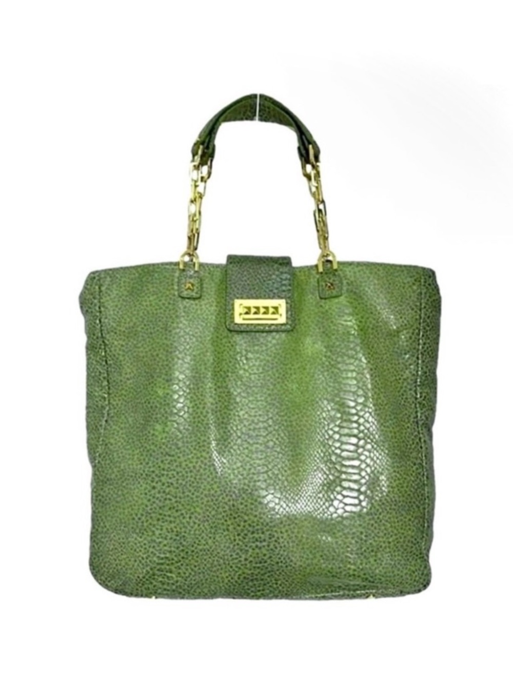 Tory Burch Rare Slim Chain Snakeskin/Python Leather